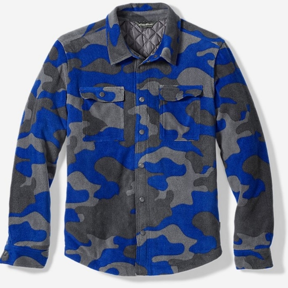 Eddie Bauer Chutes Microfleece Shirt 